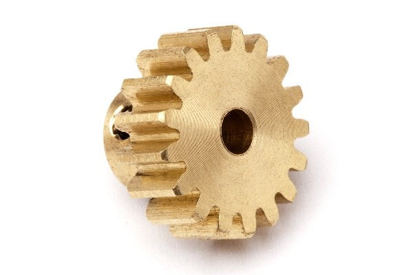 17T Brass Pinion Gear (0.8 M / 32DP 3.175 Shaft)