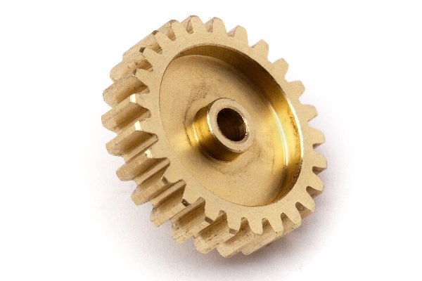 25T Brass Pinion Gear (0.8 M / 32DP 3.175 Shaft)