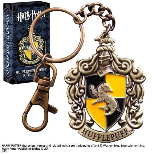 HP HUFFLEPUFF CREST KEYCHAIN