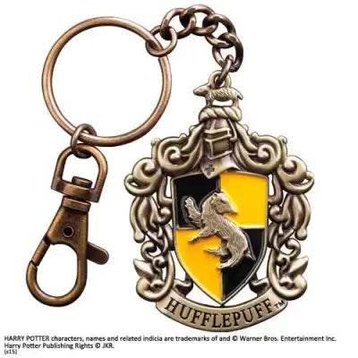 HP HUFFLEPUFF CREST KEYCHAIN