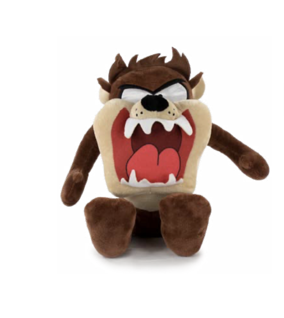 LOONEY TUNES - Taz - Peluche Sitting 25cm