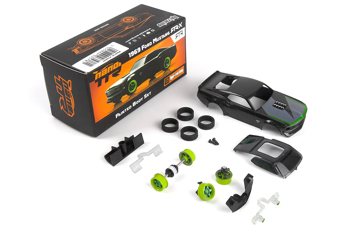 nano-TTR 1969 Ford Mustang RTR-X Painted Body Set