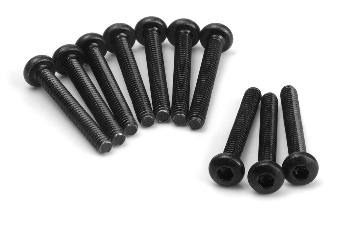 Button Head Screw M2x16mm (Hex Socket/10pcs)