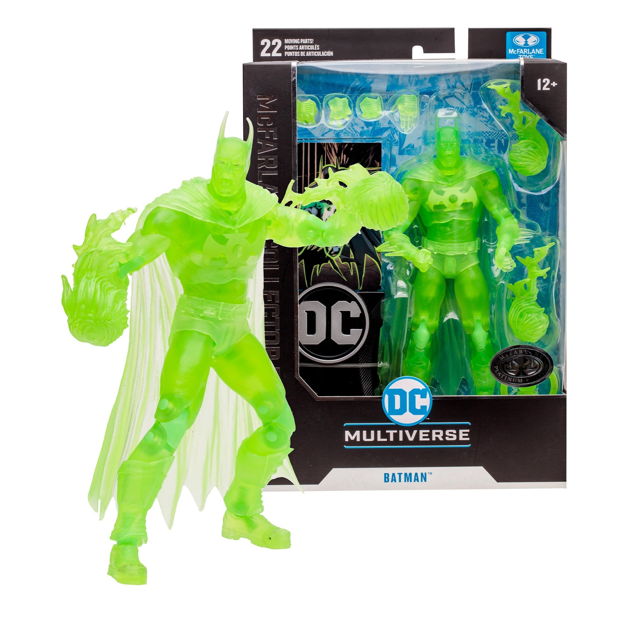 DC McFarlane Collector Edition Batman as Green Lantern Chase 22 Platinum Edition