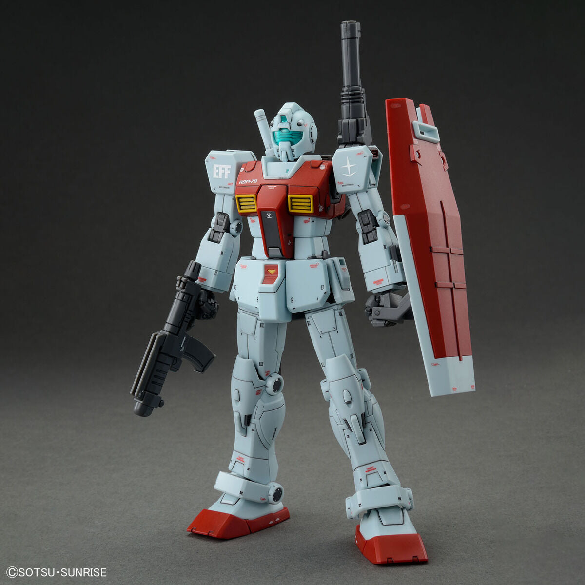 HG RGM-79 GM (Shoulder Cannon / Missile Pod) 1/144