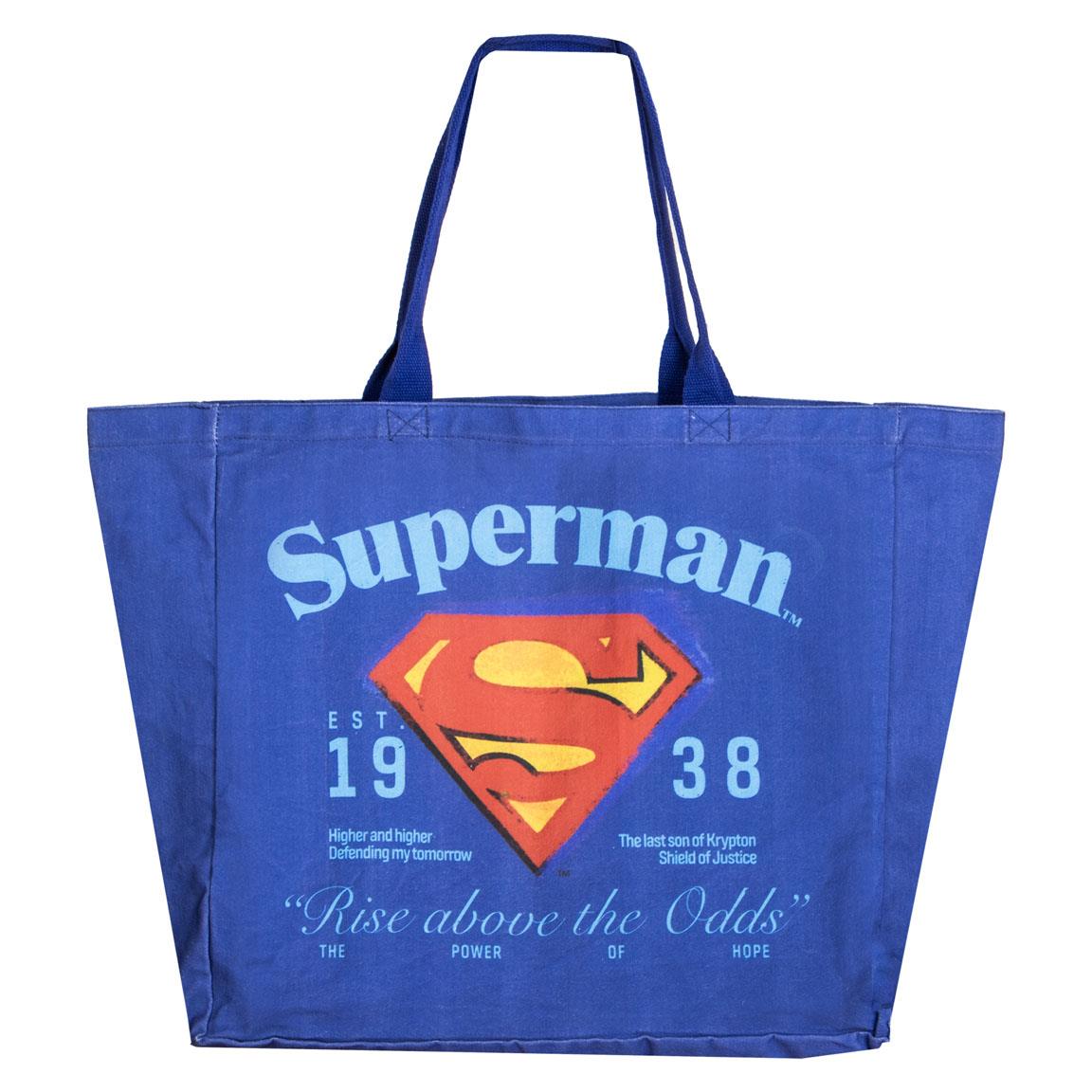 SUPERMAN - XL Shopping Bag - 48x43x17cm
