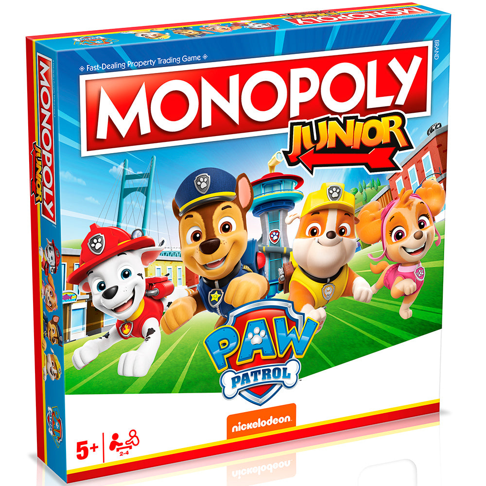 Winning Moves PAW PATROL MOVIE - Monopoly Junior [English]