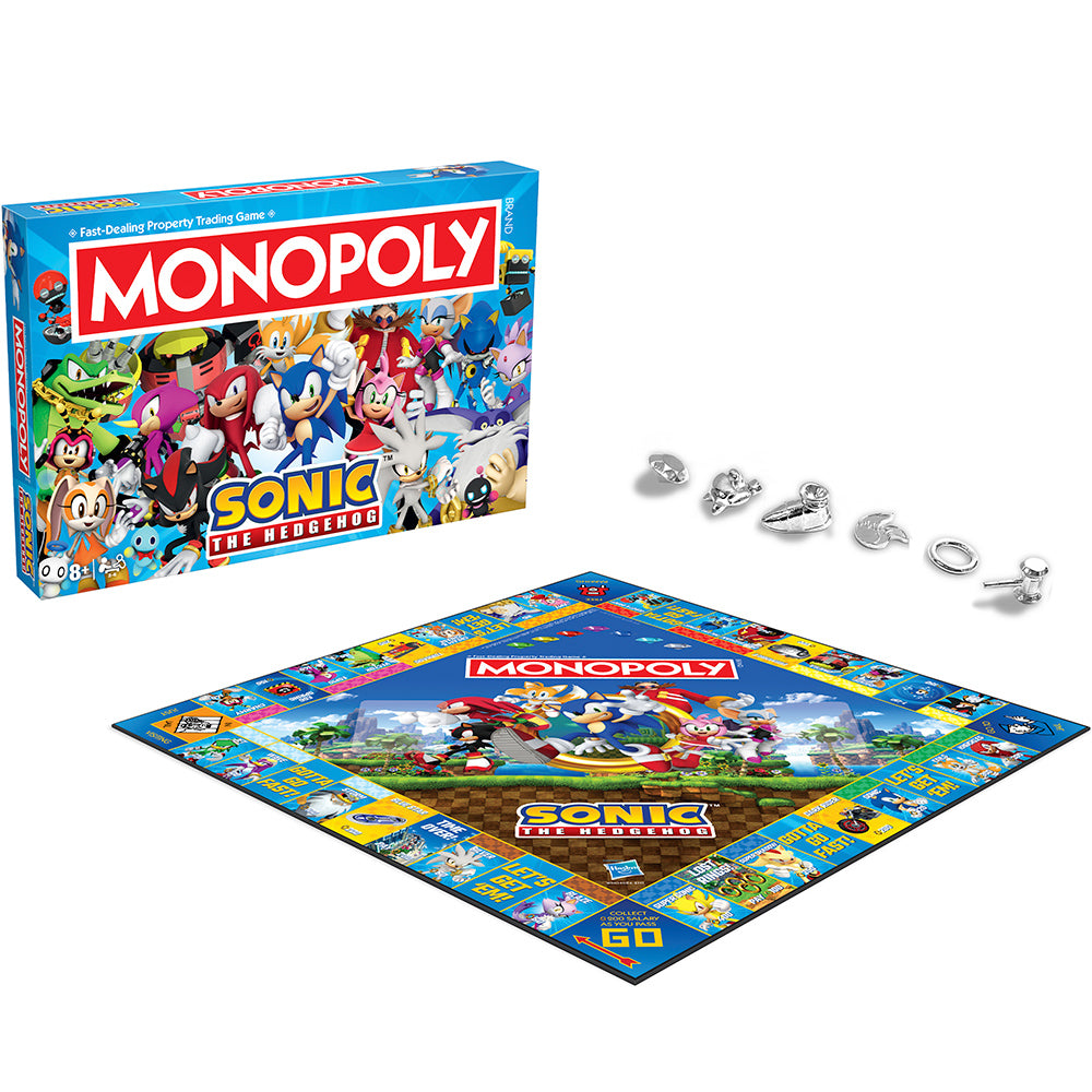 Winning Moves Sonic - Monopoly English UK