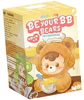 DIUDIUBABY - BB Bear - Display of 18 Mini Figures 5cm - Mystery Box