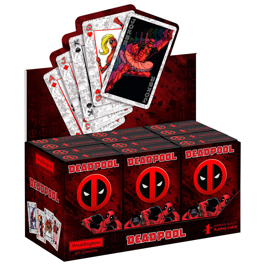 Winning Moves Waddingtons No.1 Playing Cards - Deadpool