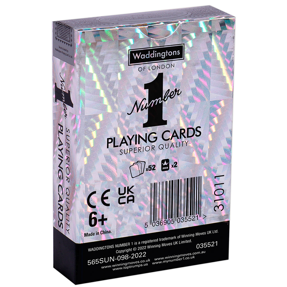 Winning Moves Waddingtons No.1 Playing Cards - Platinum