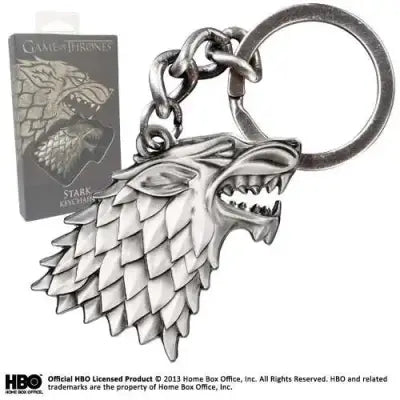 GAME OF THRONES STARK KEYCHAIN