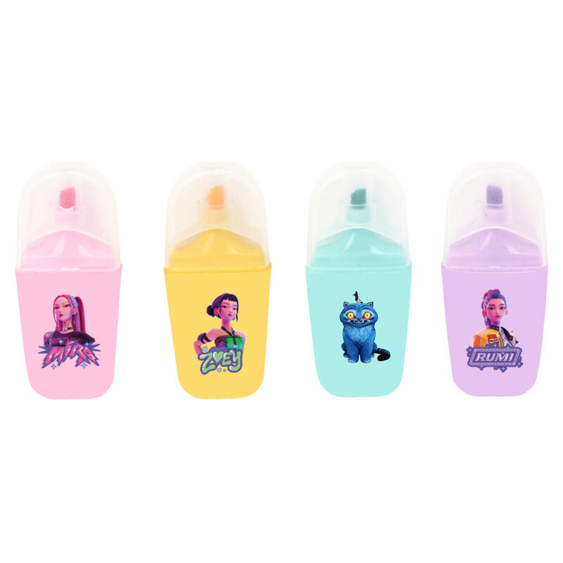 K-POP DEMON HUNTERS - Highlighters 4 Set