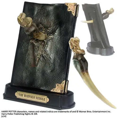 HP BASILISK FANG AND TOM RIDDLE DIARY