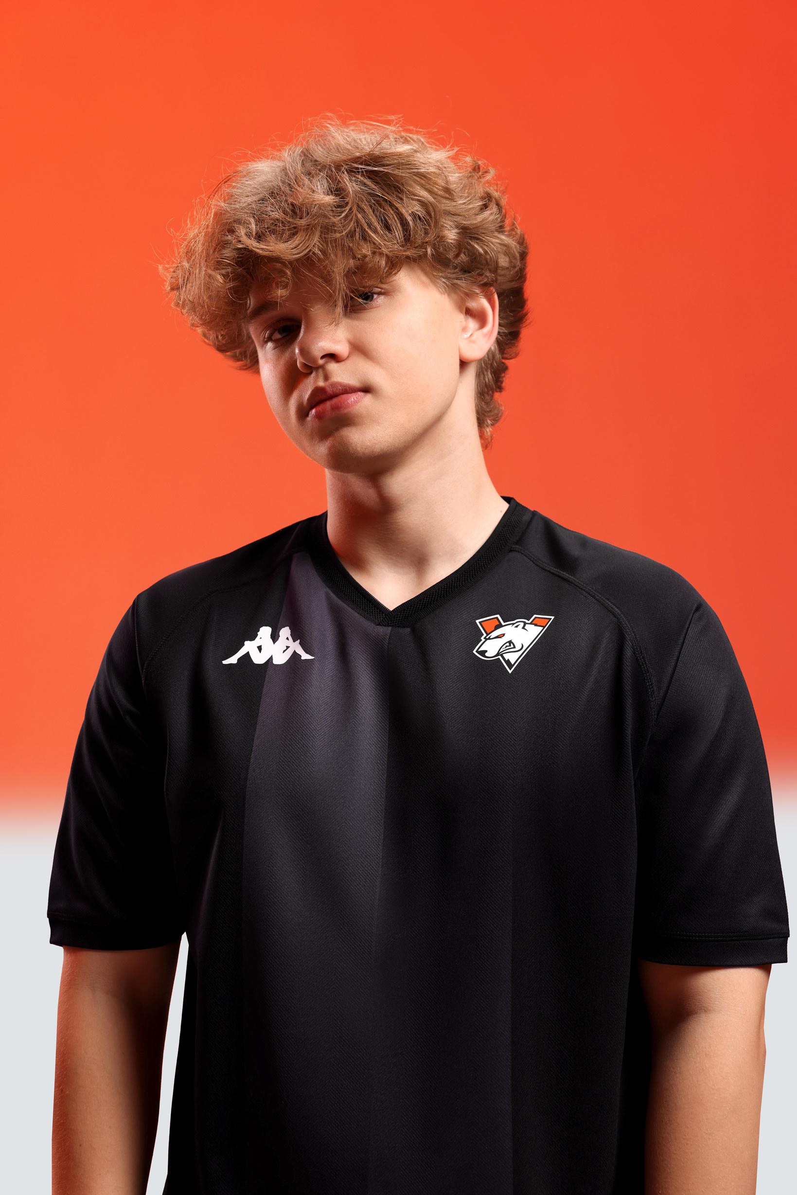 Virtus.pro Kappa jersey 2024/2025 black, size M