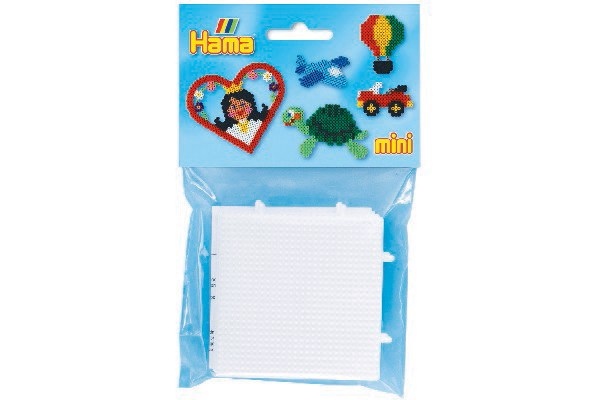 Hama mini 2stk stiftplader firkantet 7x7cm