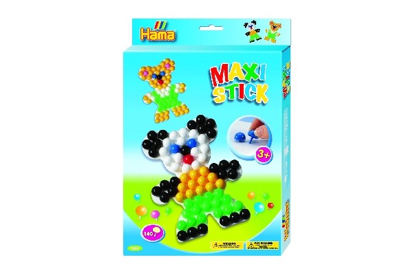 Hama maxi stick ophængsæske bamse