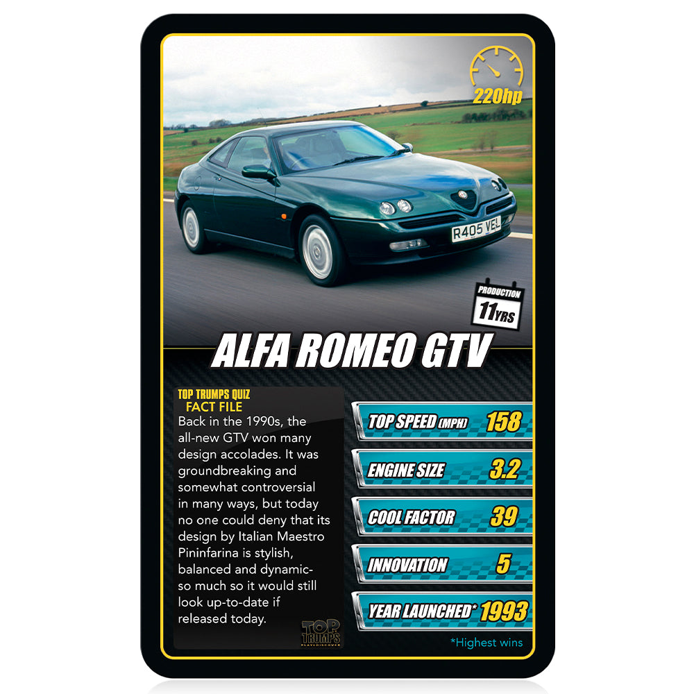 Winning Moves Sports Cars ver. EN - Top Trumps English