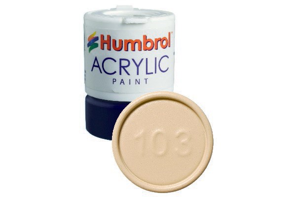 Acrylic maling Cream 12ml - Mat - replaced