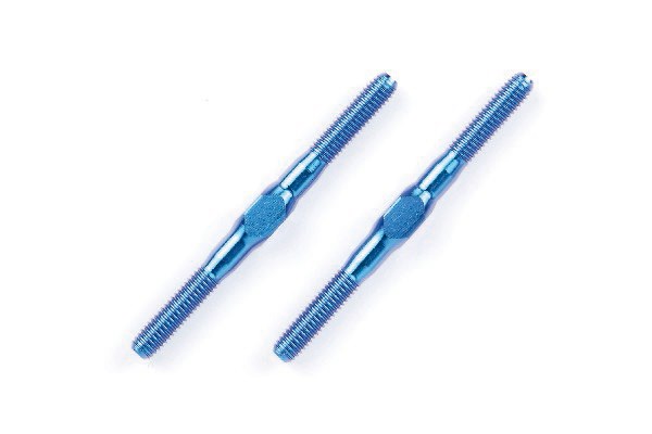 3x38mm Blue titan turnbuckle 2stk