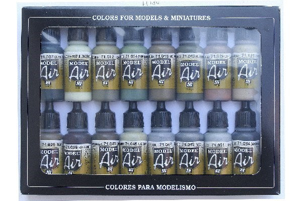 Model Air set Allied WWII 16x17ml