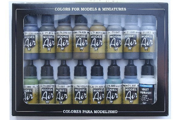 Model Air set WWII British RAF & FAA 16x17ml