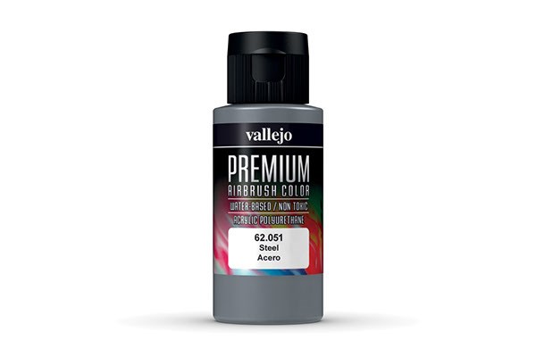 Steel, - Premium 60ml.