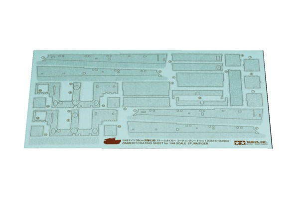 1/48 Zimmerit Coating Sheet for Sturmtiger