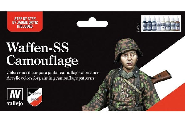 Waffen-SS Camouflage Set -8 color set 17 ml.