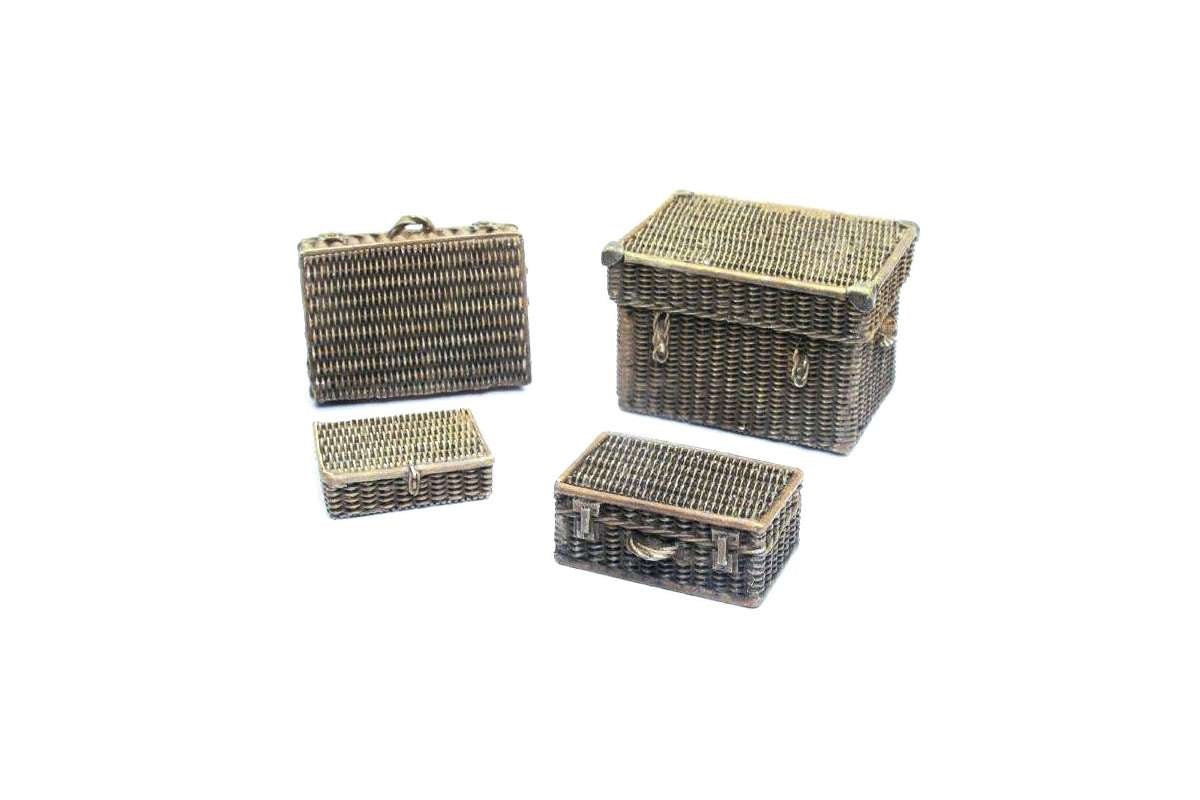 Wicker Suitcases