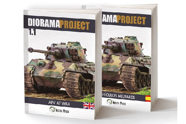 Book: Diorama Project 1.1 AFV at War, 120 pages