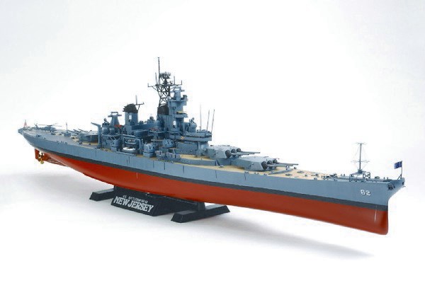 1/350 U.S. Battleship BB-62 New Jersey (w/Detail)