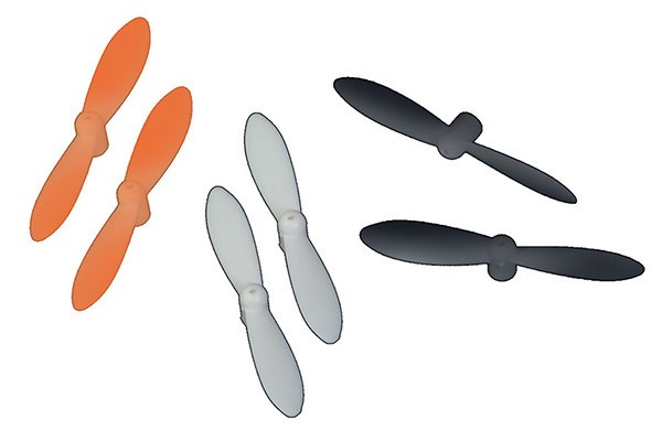 Propeller for H108 2xorange, 2x white, 2x black