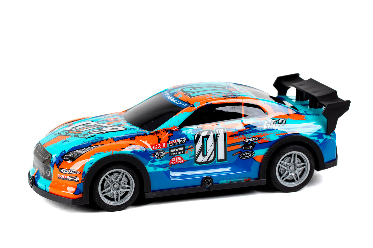 Champion GT9 w/light R/C 1:22, 2,4GHz, blue/orange