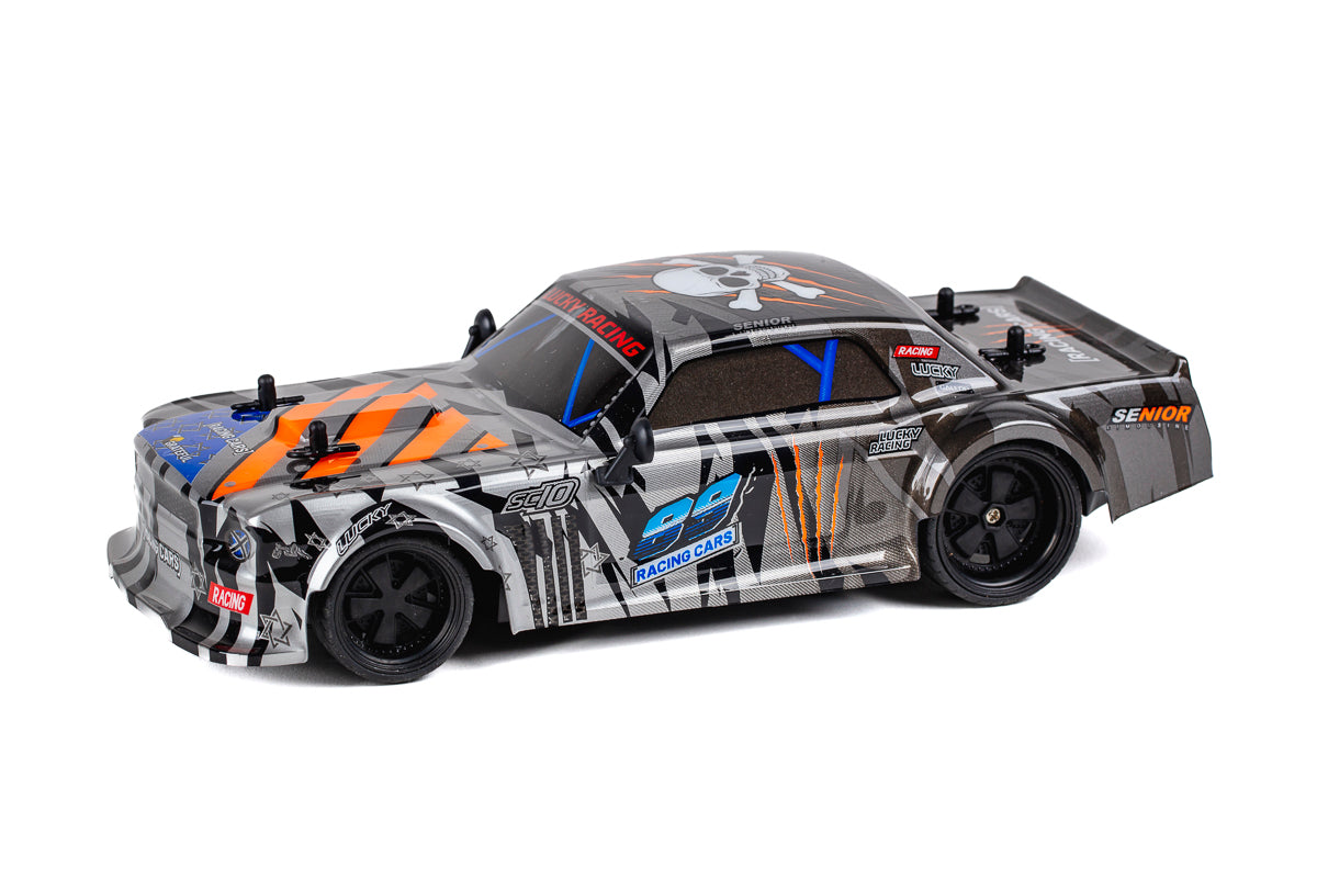 Lucky Racing R/C 1:18, 2,4GHz 3,4V Li-Ion, orange