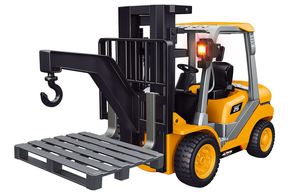 Forklift R/C 1:18 2,4GHz, 3,7V Li-Ion, 9 channels