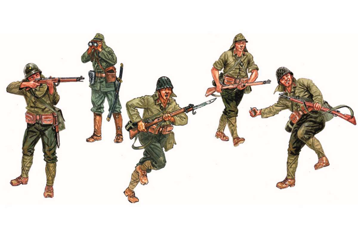 1:72 WWII- JAPANASE INFANTRY