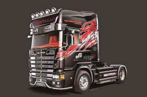 1:24 SCANIA 164L TOPCLASS