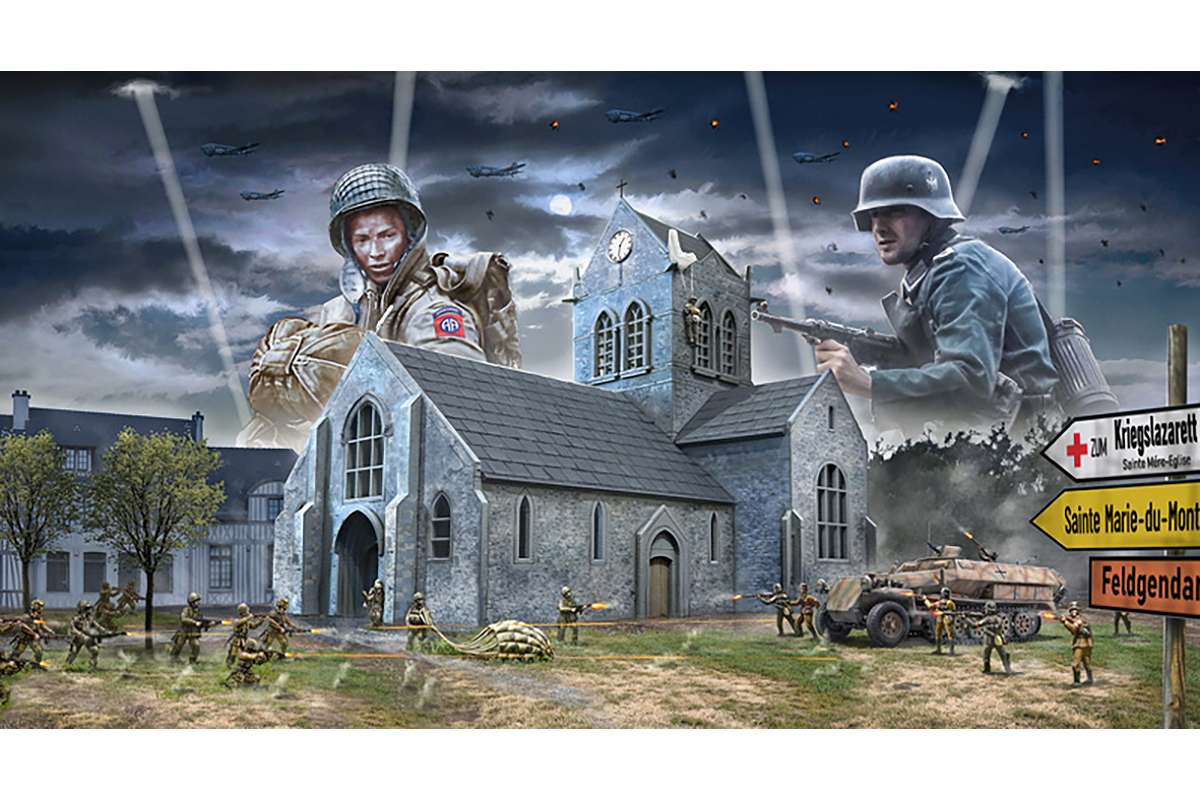 1:72 Battle of Normandy: Sainte-Mére-Église 1944