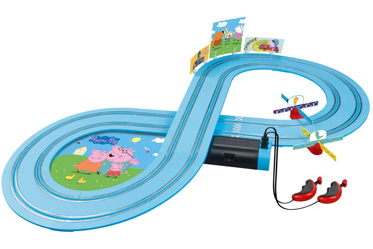 FIRST Peppa Pig, Kids GranPrix set 1:50, analog