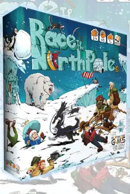 RACE TO THE NORTH POLE BOARDGAME