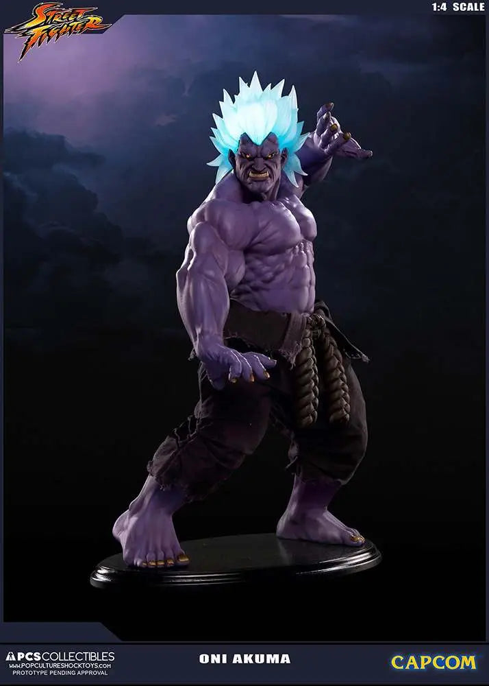 STREET FIGHTER ONI AKUMA 1/4 STATUE