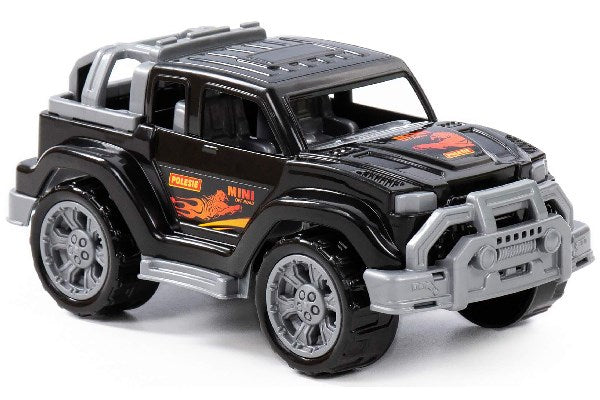 Jeep, 21,8x12x10,3cm i net, sort