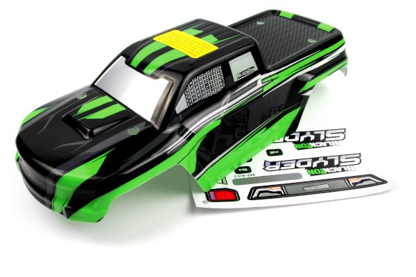 Slyder MT Body (Black/Green)