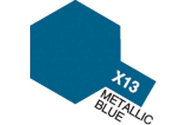 Acrylic Mini X-13 Metallic Blue (Gloss)