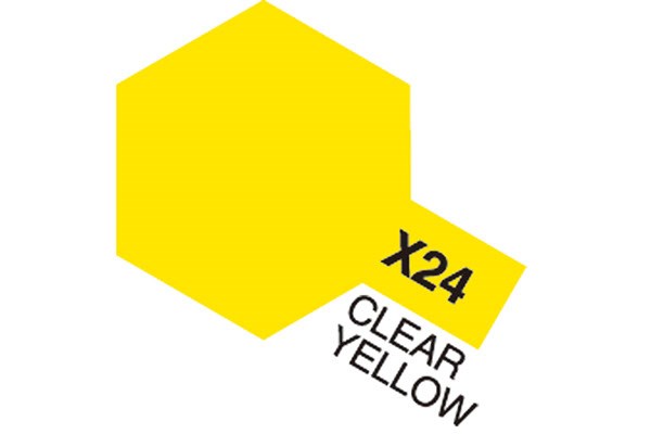 Acrylic Mini X-24 Clear Yellow (Gloss)