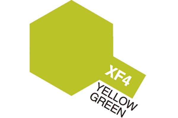 Acrylic Mini XF-4 Yellow Green (Flat)