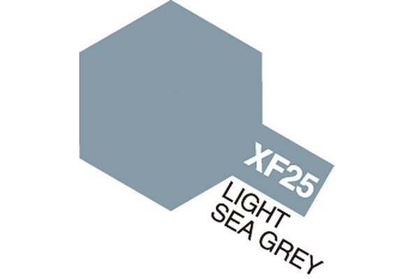 Acrylic Mini XF-25 Light Sea Grey (Flat)