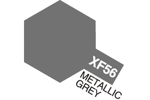 Acrylic Mini XF-56 Metallic Grey (Flat)