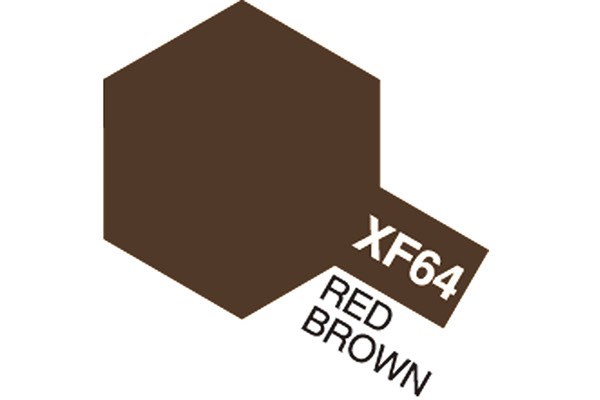 Acrylic Mini XF-64 Red Brown (Flat)